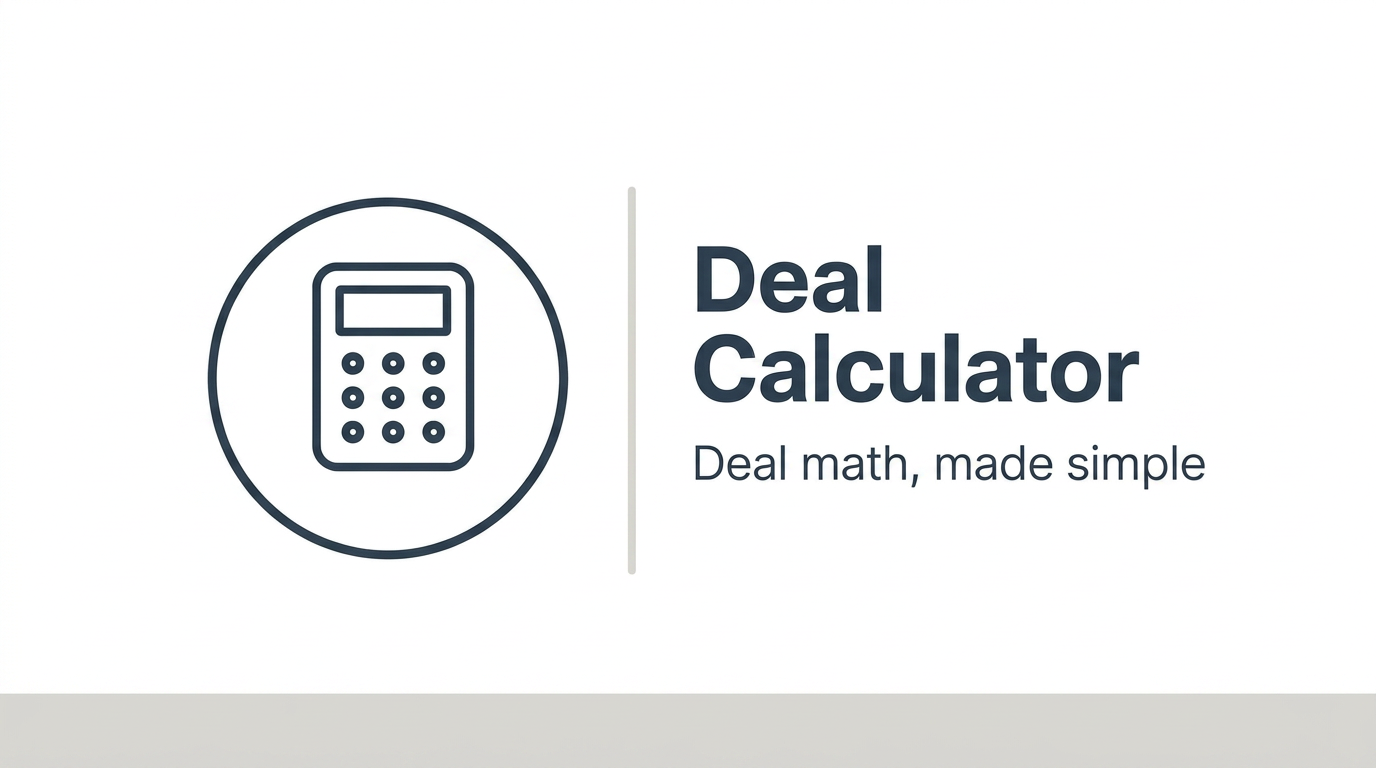 Deal Calculator